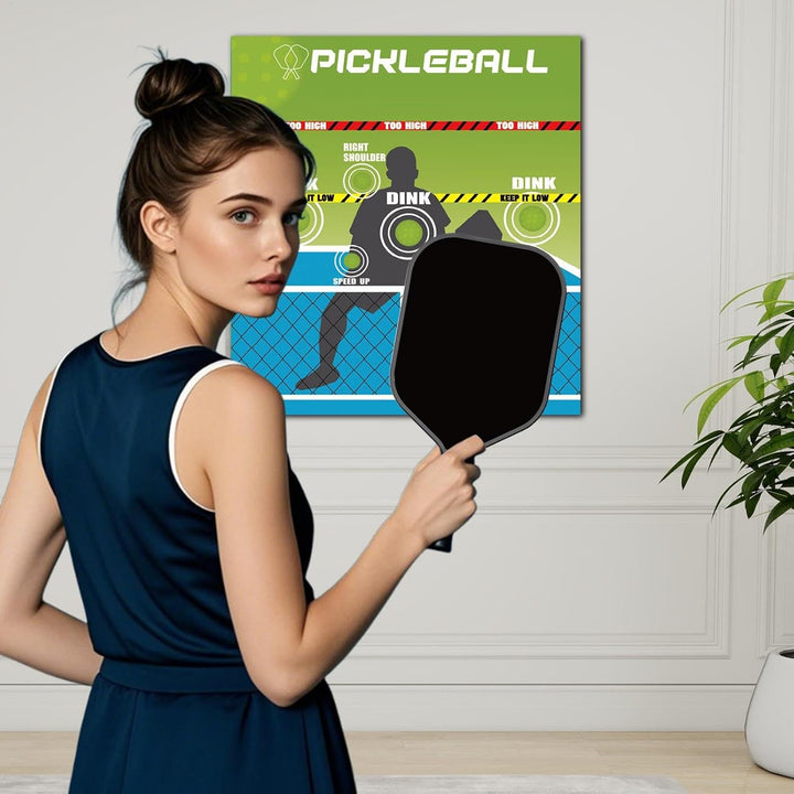 Pickleball Dink Trainer für Outdoor | Wandmontierter präziser Zieltrainer - Indoor Outdoor Trainings