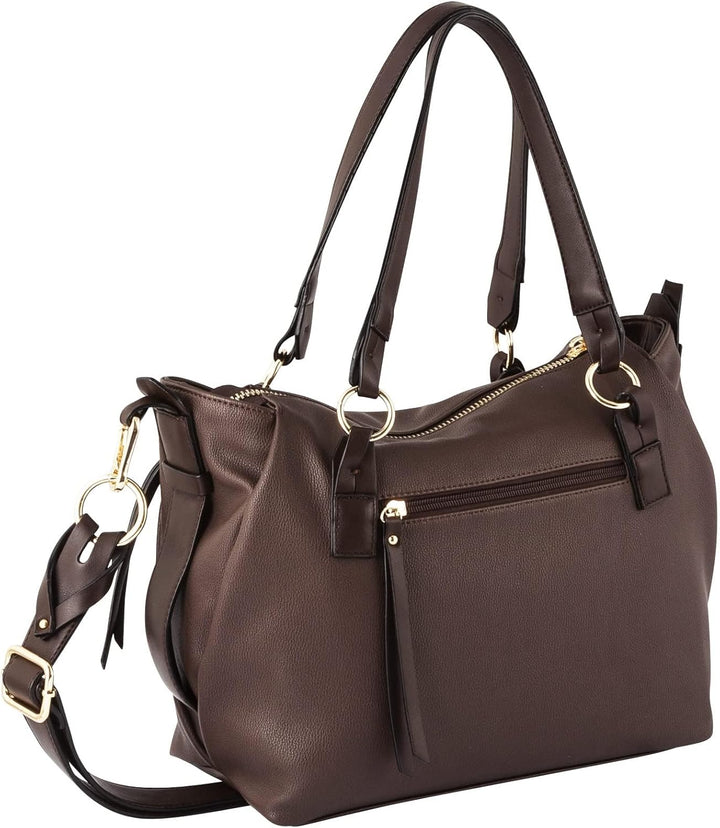 Gabor Damen Florencia Shopper Dark Brown, Dark Brown