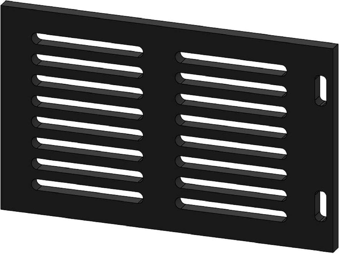 Kaminrost/Ascherost Eckig 365 x 215 x 15 mm passend für Wamsler ** Kaminöfen inkl. Modellübersicht -