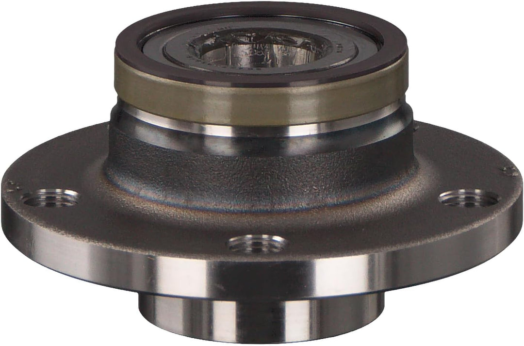 febi bilstein 24224 Radlagersatz mit Radnabe, Kronenmutter und Staubkappe , 1 Stück Single, Single