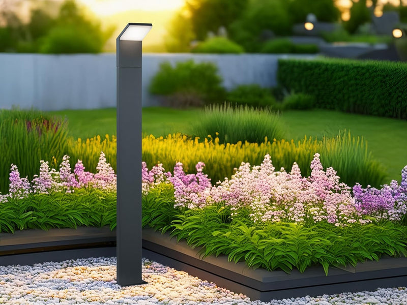 Trio Leuchten LED Aussenleuchte Pearl 421160142, Druckguss Aluminium anthrazit, 1x 9 Watt, 12.5 x 14