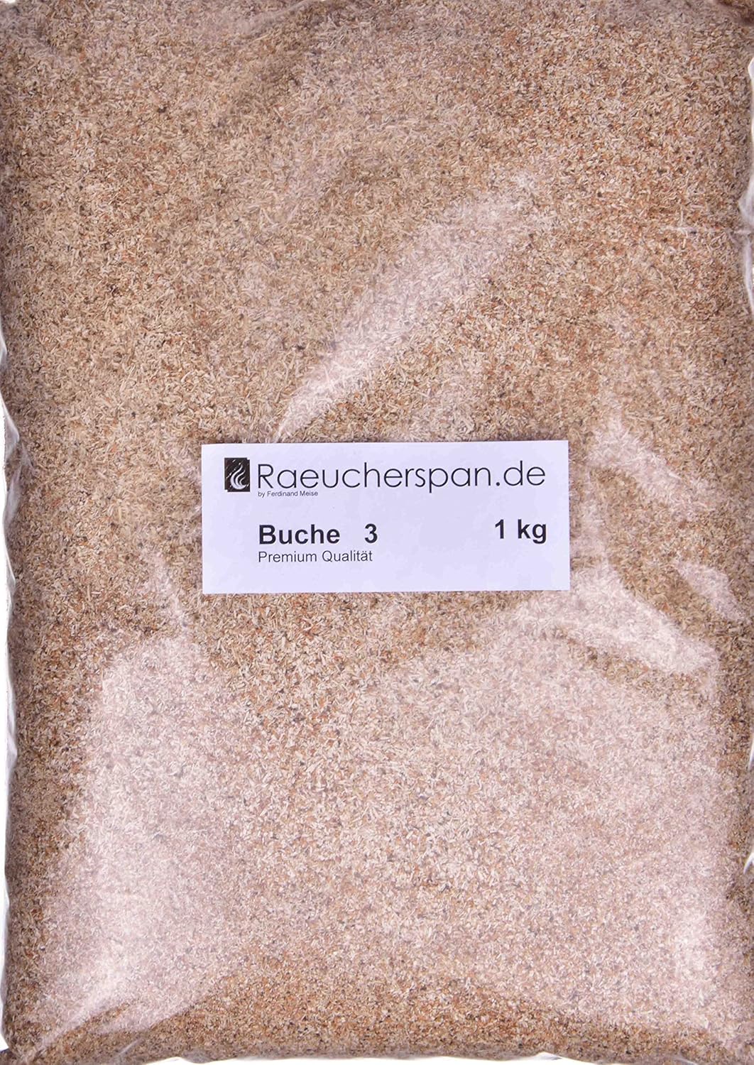 Räucherspäne Räuchermehl Kirsche u. Buche Typ 3 (0,3-1mm) Sparbrand/Räucherschnecke/Kaltrauchgenerat