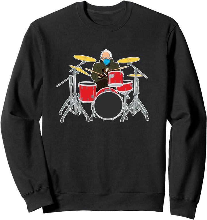 Bernie Sanders Mittens Meme - Schlagzeugergeschenk - Sweatshirt
