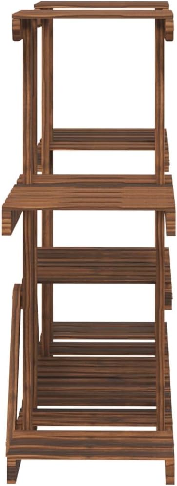 vidaXL Blumenständer, Pflanzenregal Holz, Blumenregal für Wohnzimmer Balkon Terrasse, Pflanzenstände