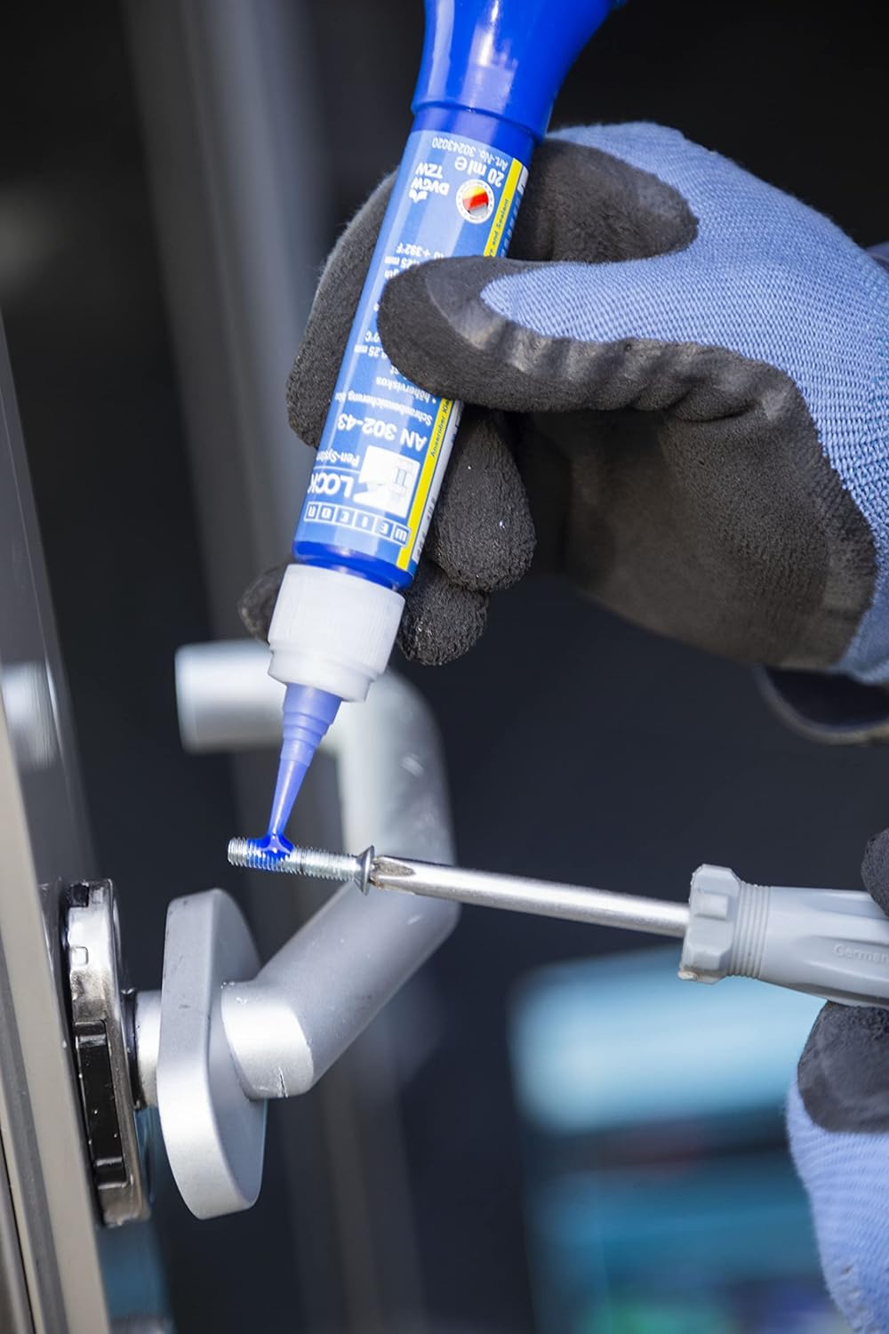 WEICONLOCK Schraubensicherung AN 302-43 Pen-System 200 ml, mittelfest, blau, 200 ml