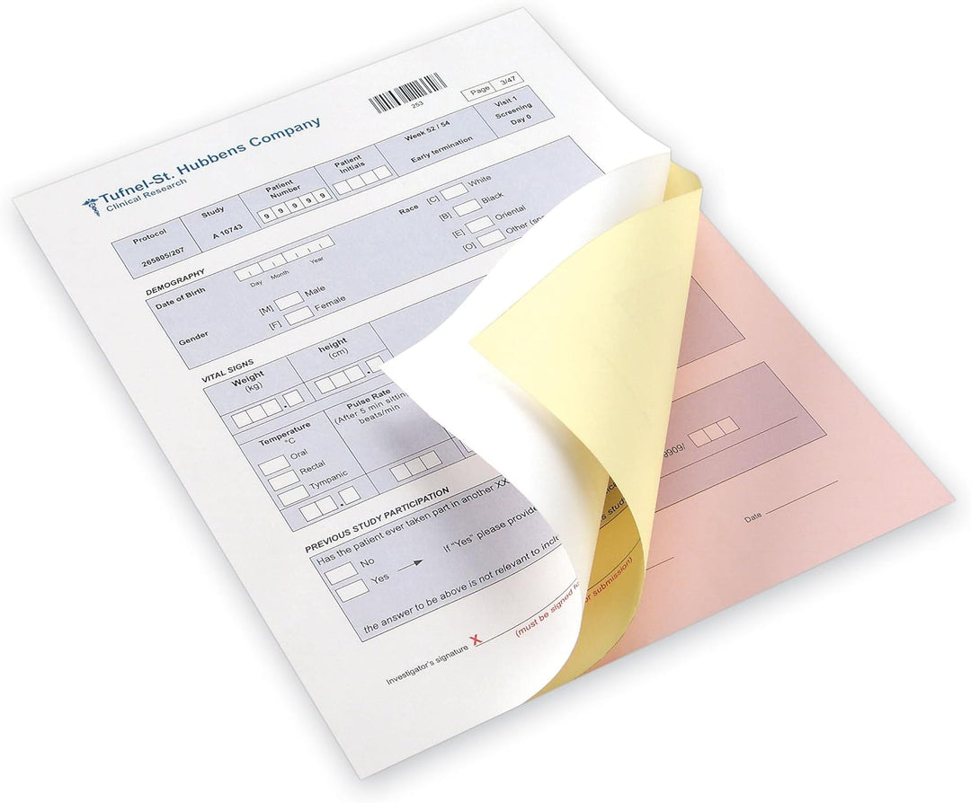 Xerox 003R99111 Premium Digital Selbstdurchschreibepapier, 4 fach-Satz, vorsortiert Pack mit 500 Bla