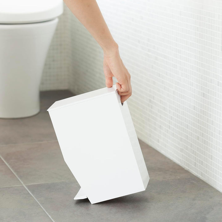 Sanitary pedal bin - Tower - white Weiss, Weiss