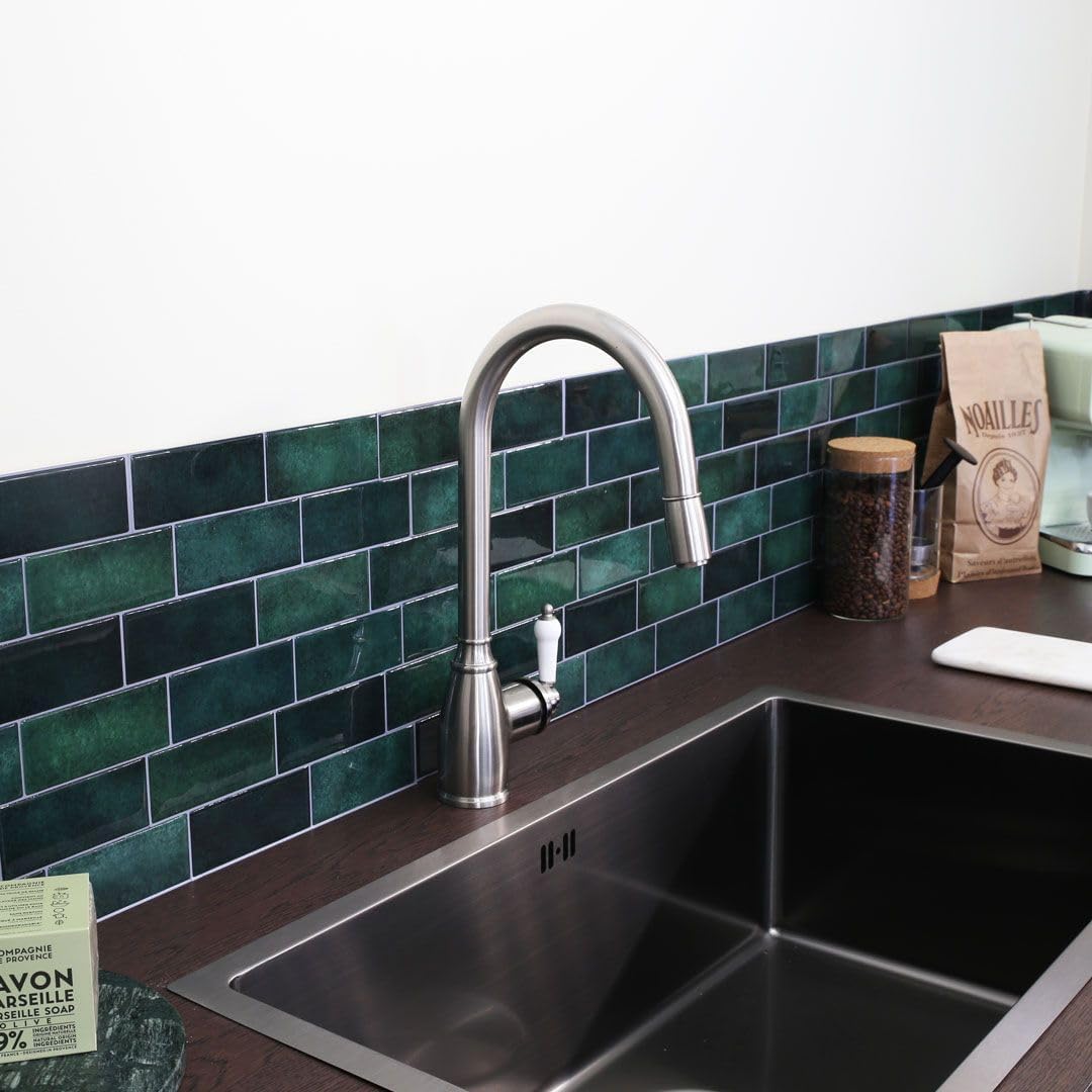 Essebagno Ascott Küchenarmatur mit ausziehbarer Brause Edelstahloptik
