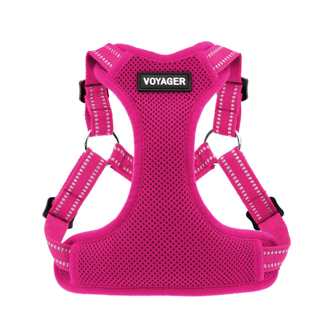 Voyager Verstellbares Hundegeschirr mit Reflektorstreifen by Best Pet Supplies - Strapazierfähige Ga