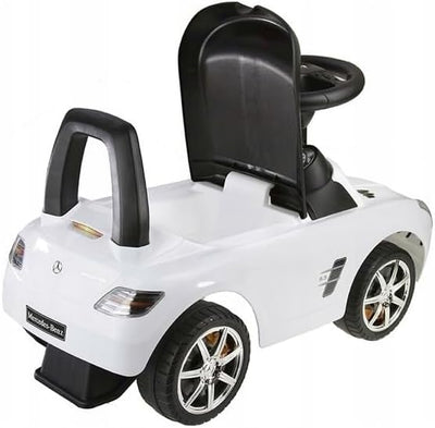BSD Rutschauto Rutscher Mercedes-Benz Kinder Auto Baby Car mit Sound (Weiss) Weiss, Weiss