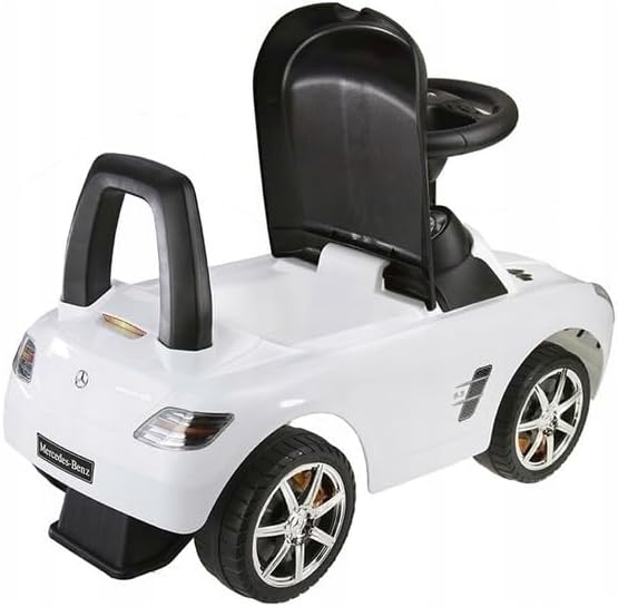 BSD Rutschauto Rutscher Mercedes-Benz Kinder Auto Baby Car mit Sound (Weiss) Weiss, Weiss