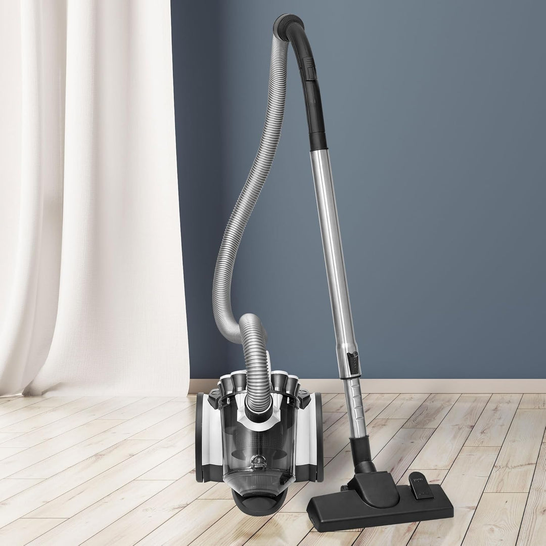 ProfiCare® Staubsauger Beutellos für Parkett, Teppich, Fliesen, 700 Watt Bodenstaubsauger mit HEPA-F