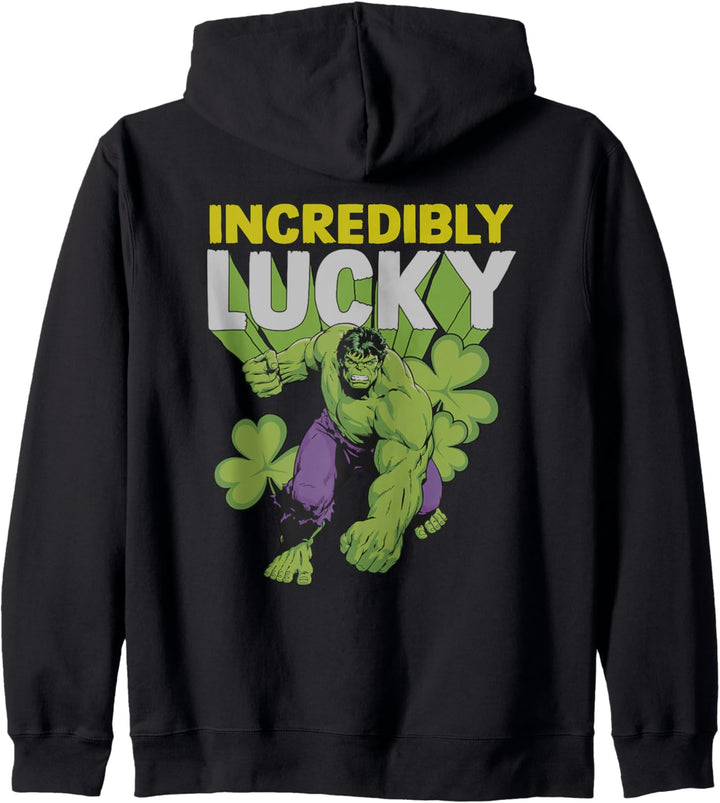 Marvel Hulk St. Patrick's Day Incredibly Lucky Kapuzenjacke