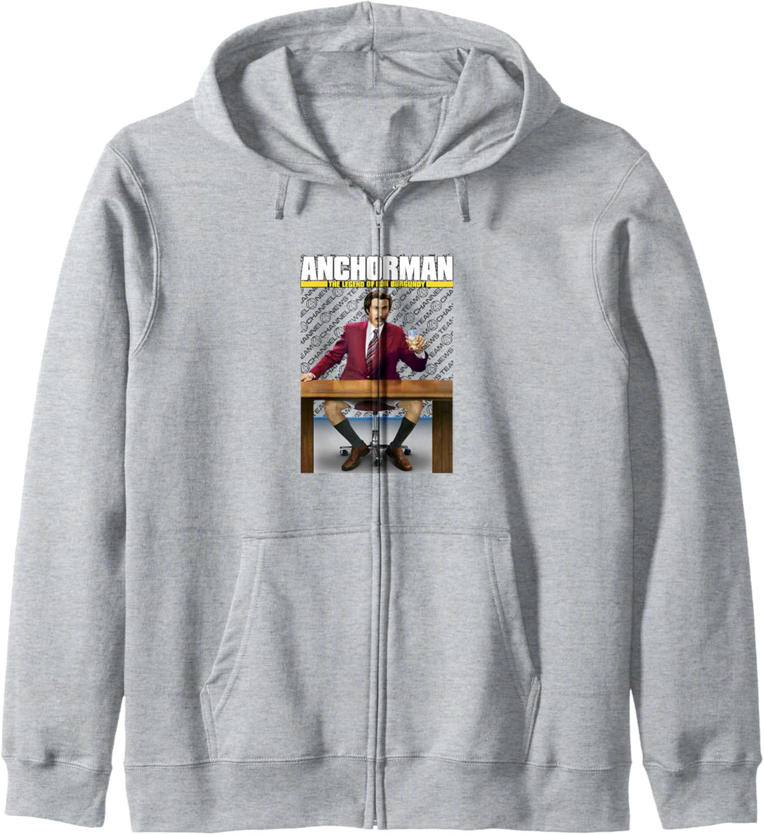 Anchorman Ron Burgundy Cheers Poster Kapuzenjacke