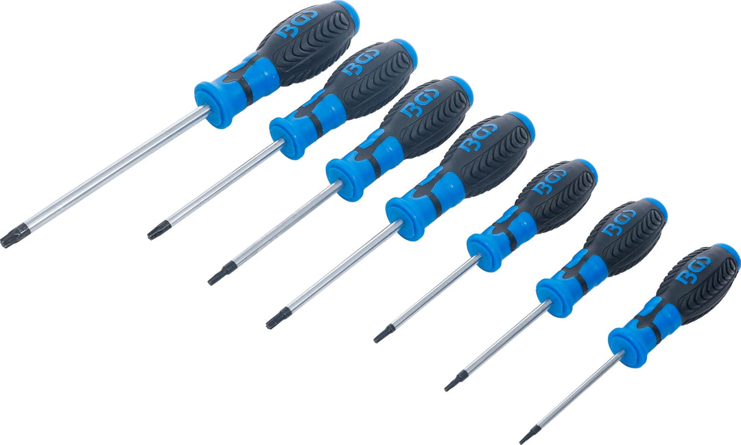 BGS 7846 | Schraubendreher-Satz | T-Profil (für Torx) | T10 - T40 | 7-tlg. 7-tlg. | T-Profil (für To