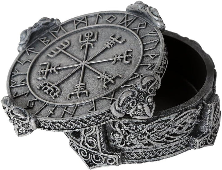 Pacific Giftware Viking Jewelry Trinket Box Container New