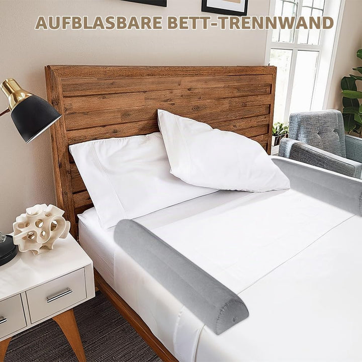 DASIAUTOEM Rausfallschutz Bett, 2er Pack Bettschutzgitter für Kinder, Aufblasbares Bettgitter Rausfa