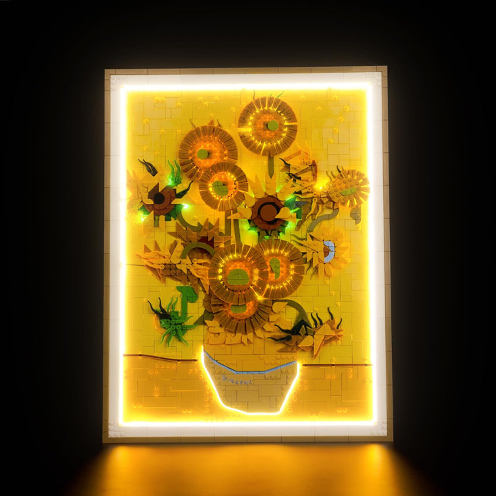 Led Licht Set Kompatibel mit Lego Vincent Van Gogh – Sunflowers 31215 (Kein Modell), Dekorationsbele