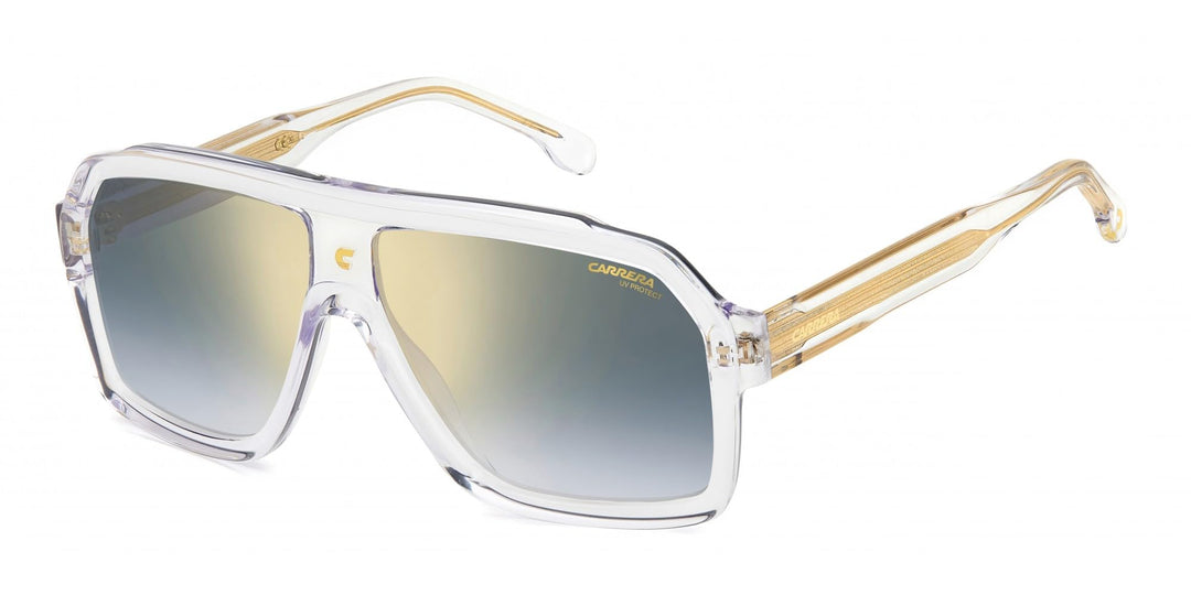 Carrera Unisex 1053/s Sunglasses, 900/1V Crystal, 60