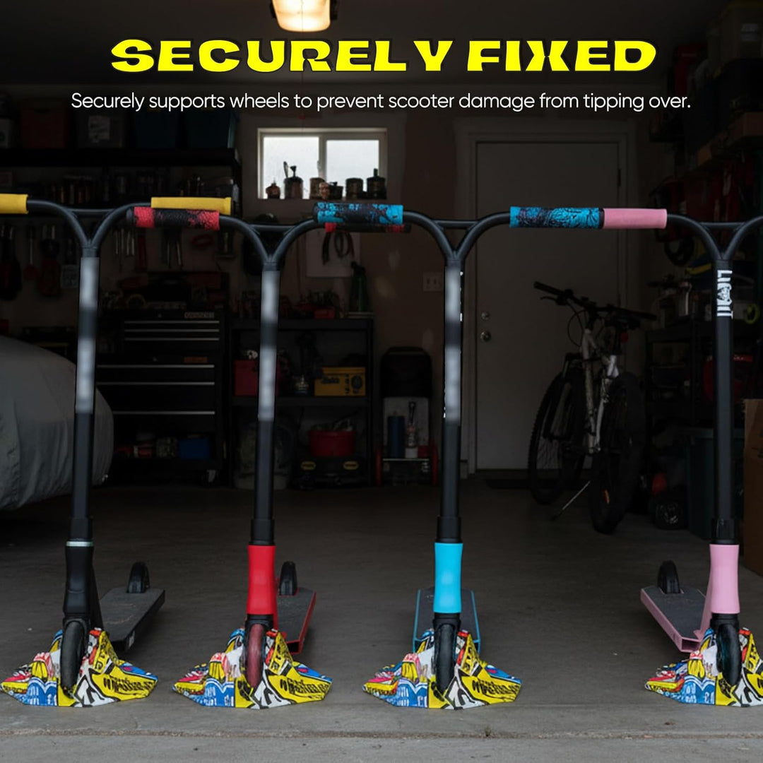 Universal Scooter Stand, Stunt Scooter Ständer für 95mm bis 125mm Rädern, Stunt Roller Ständer für P