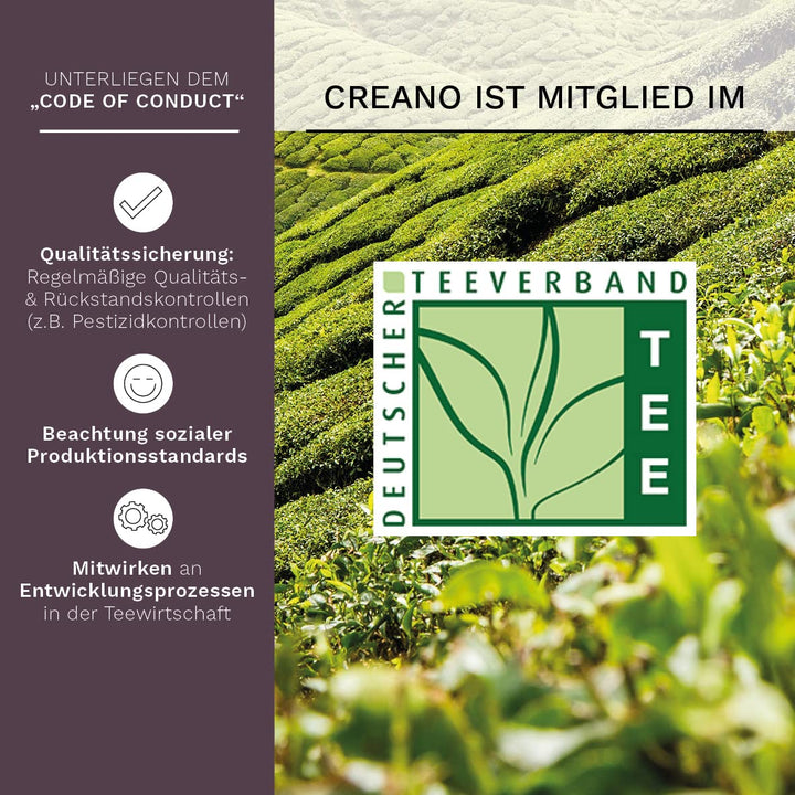 Creano Erblüh-Teelini schwarztee Geschenk-Set 'schwarzer Tee' 8 ErblühTeelini fein aromatisiert, 1 T