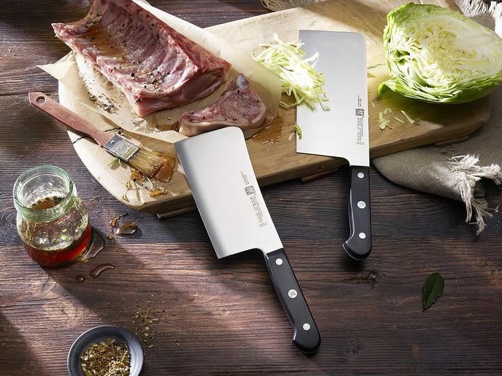 ZWILLING Gourmet Chinesisches Kochmesser, 18 cm, Rostfreier Spezialstahl, Ergonomischer Kunststoff-G