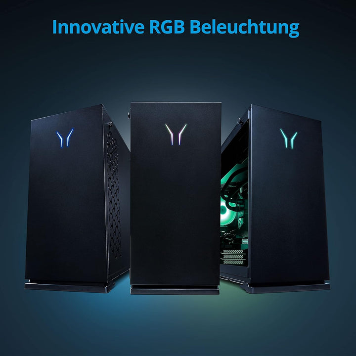 MEDION ERAZER Hunter X20 Gaming Desktop PC (Intel Core i7-13700K, 32GB RGB DDR5 RAM, 1TB SSD, GeForc