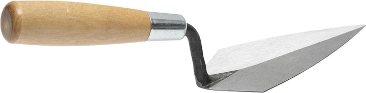 Marshalltown ATH50S Archäologiekelle, starre Spitzkelle mit Ledertasche, mit Holzgriff, Kelle aus Ca