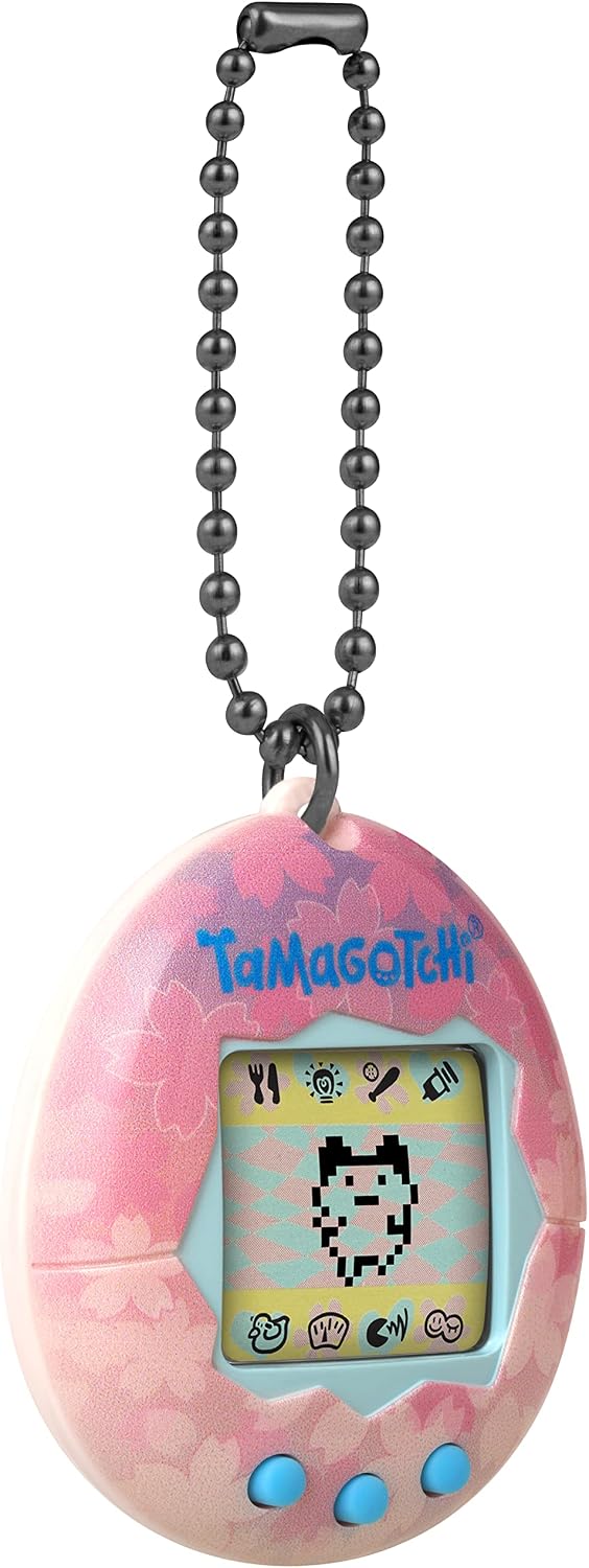 Tamagotchi Original Sakura Elektronisches Haustier für Kinder, interaktives Spielzeug, Sakura