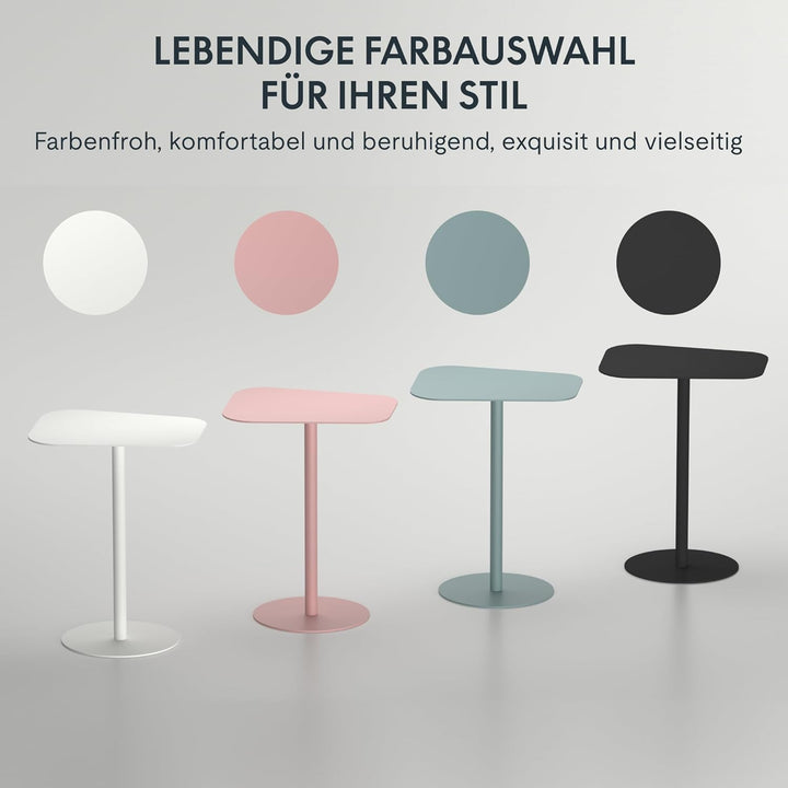 FLEXISPOT Moderner Beistelltisch aus kaltgewalztem Stahl – stilvoller Sofa- & Nachttisch für Wohnzim