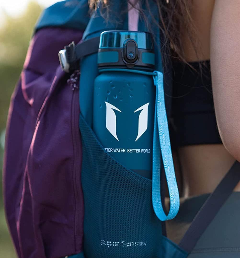 Super Sparrow Trinkflasche - Tritan Wasserflasche - 350ml, 500ml, 750ml, 1000ml - BPA-frei - Ideale