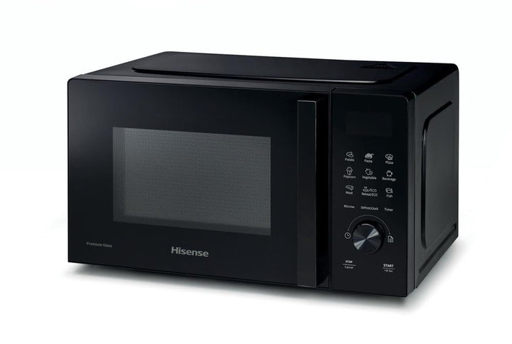 Hisense, H20MOBSD1H MWO ONLY 20L Türöffnung links LED Display mit Tasten 9 Funktionen max. Leistung