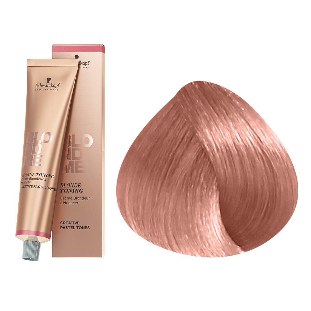 Schwarzkopf Professional BlondMe Toner Erdbeer, 1er Pack (1 x 60 ml) Erdbeer 60 ml (1er Pack), Erdbe