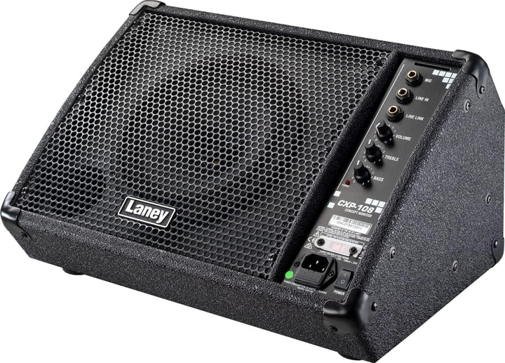 Laney CONCEPT Series CXP-108 - Active Stage Monitor - 80W - 8 inch Coaxial Woofer,Black Active 80W,