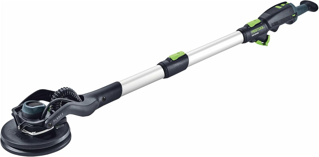 Festool Langhalsschleifer LHS 2 225 EQI-Plus PLANEX (mit Verlängerung, Schlauchclip, Klettverbinder,