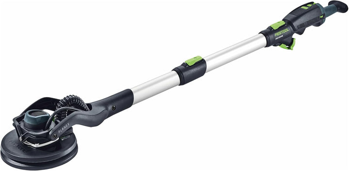 Festool Langhalsschleifer LHS 2 225 EQI-Plus PLANEX (mit Verlängerung, Schlauchclip, Klettverbinder,
