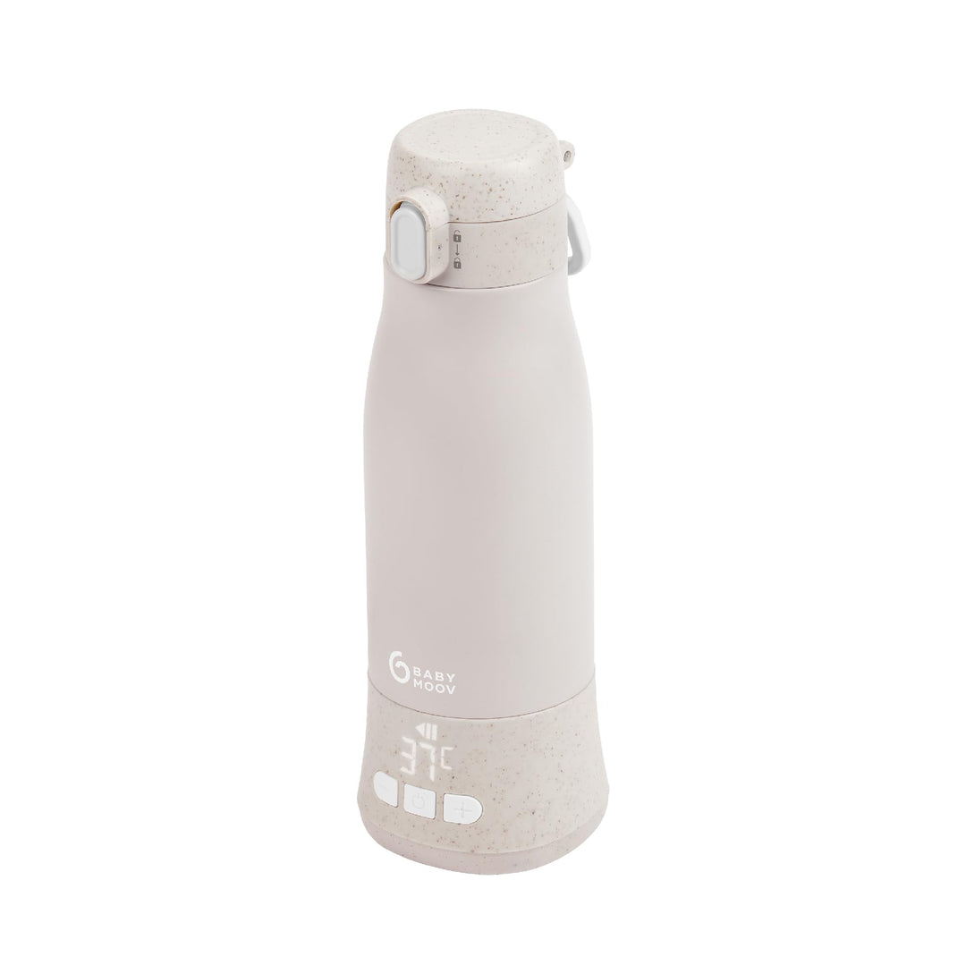 Babymoov Mobiler und kabelloser Flaschenwärmer Moov & Feed - Kapazität 340ml - Wasser oder Muttermil