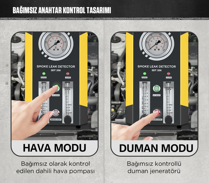 AUTOOL Automotive Pipes Kraftstoffleckdetektor Diagnositc Tester EVAP Lecks Prüfmaschine für 12 V Fa