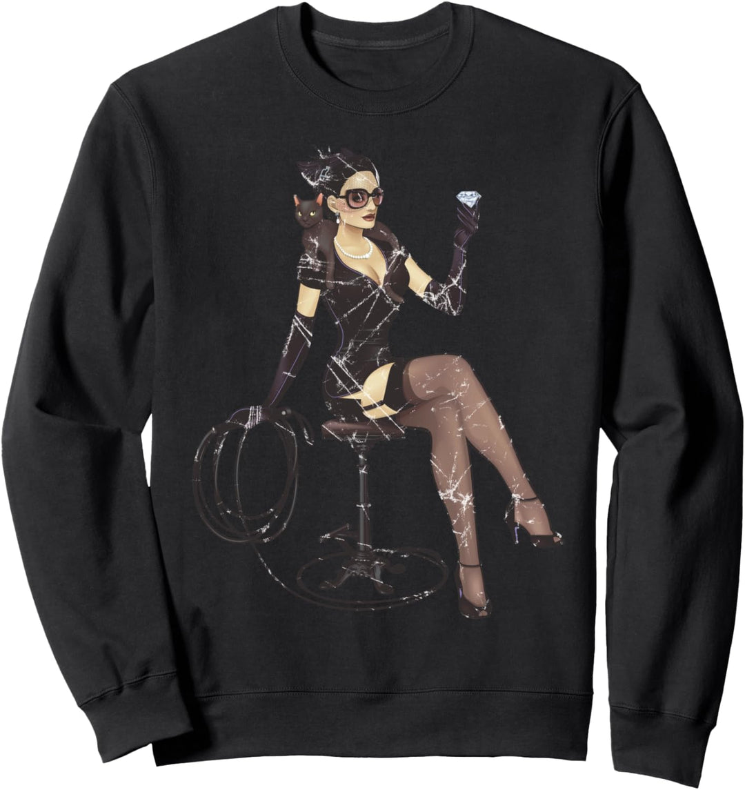 DC Bombshells Catwoman Sweatshirt