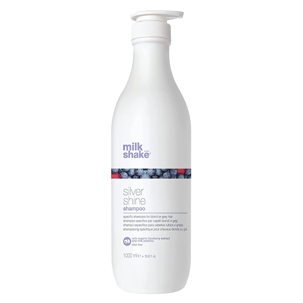Milk Shake Silver Shine Shampoo 1000 ml Bianco, 1 stück 1.00 l (1er Pack), 1.00 l (1er Pack)