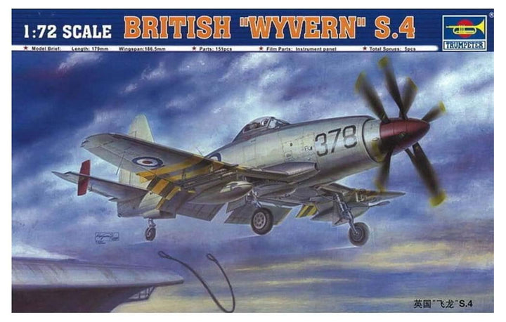 Trumpeter 01619 Modellbausatz Westland Wyvern S.4