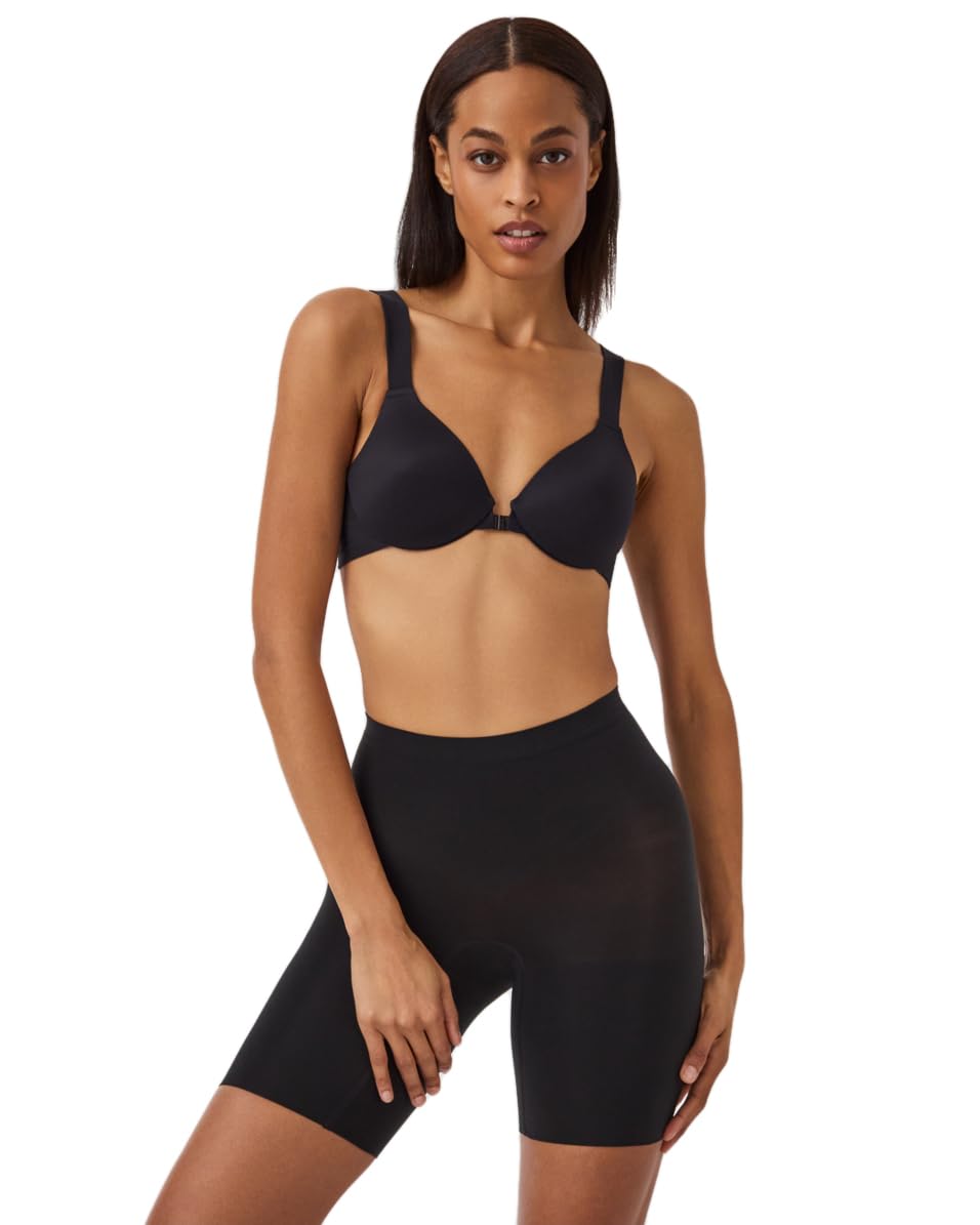 Spanx Damen Power Short Waist Shapewear 1X Waist Shapewear Very Black, 1X Waist Shapewear Very Black