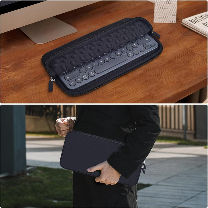Premium Logitech K380 Tastatur Abdeckung Sleeve Case, gepolsterte stossfeste Neopren Tasche für Logi