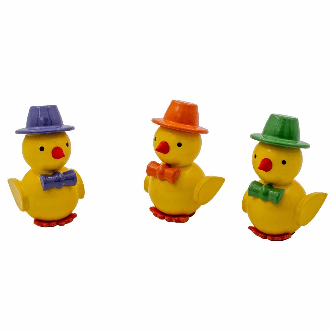Seiffener Volkskunst Art Design | Osterdeko Osterschmuck aus dem Erzgebirge | Handgefertigte Küken O