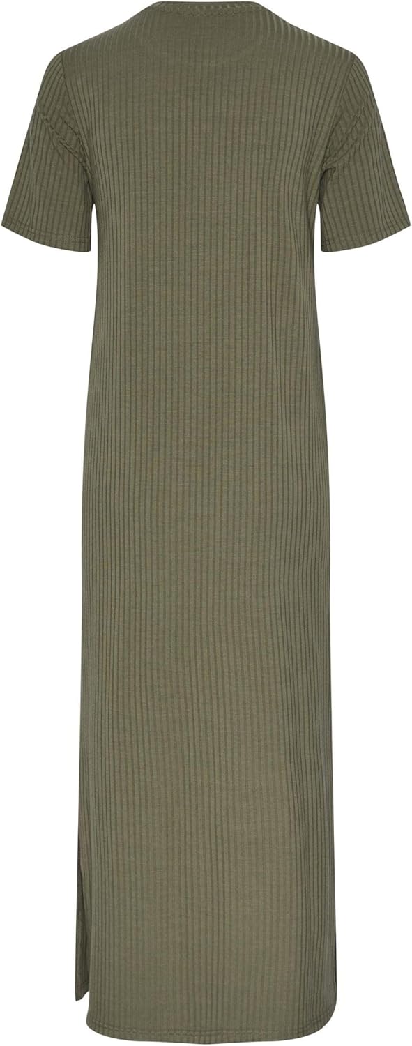 PIECES Female Maxikleid PCKYLIE L Deep Lichen Green, L Deep Lichen Green