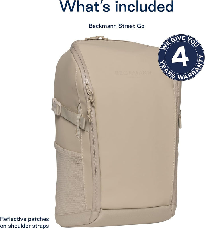 Beckmann Street GO Beige, Freizeitrucksack, Wanderrucksack