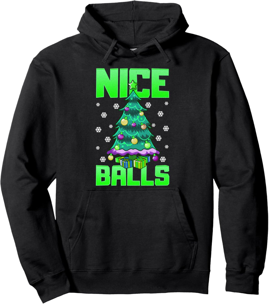 Nette Kugeln Lustige Weihnachten Pullover Hoodie