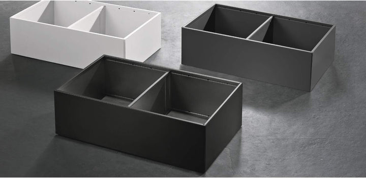 BLUM AMBIA-LINE Frontauszugsrahmen, ab NL400mm, Stahl oriongrau