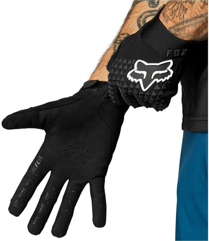 FOX Defend Glove Black M leuchtend grün, M leuchtend grün