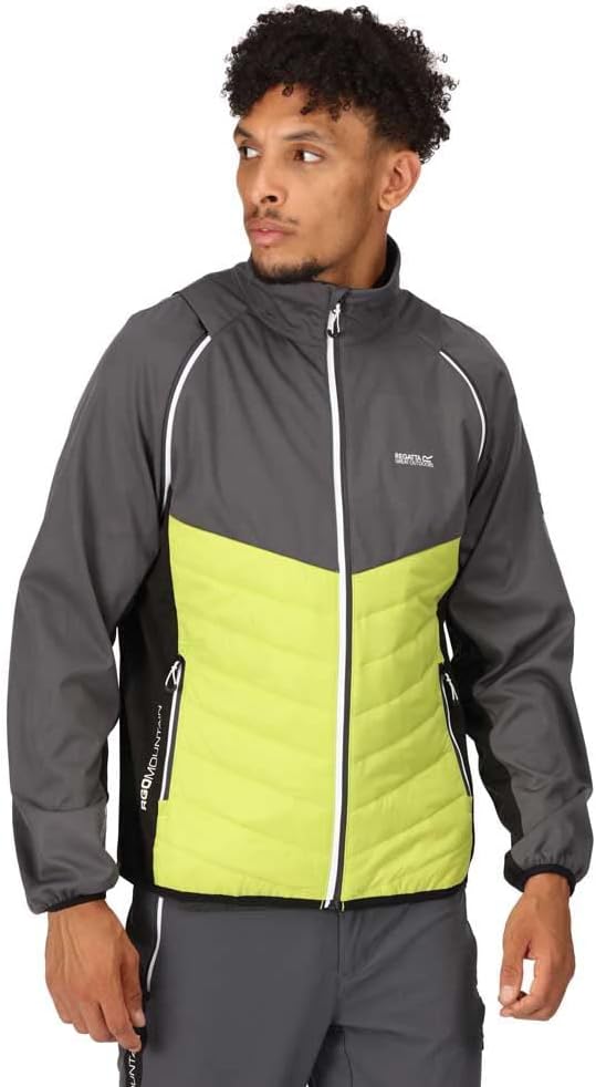Regatta Herren 2in1 Daunenjacke/Weste Steren Hybrid M Lime, M Lime